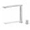 Grifo Cocina Teka FO 985 Acero Inoxidable Monomando Caño Retraíble Bajo Ventana 3/8"