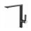 Robinet Teka FO 915 NC Acier inoxydable Noir avec Bec Pivotant