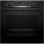 Horno eléctrico Bosch HBG536EB3 71L Negro con convección forzada y autolimpieza