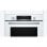 Horno électrique Bosch HBG578EW7 71 litres Blanc avec fonction de nettoyage automatique
