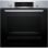 Forno elétrico Bosch HQA574ES3 Serie 4 71L Preto Prateado com vapor e autolimpeza