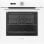 Horno elétrico Brandt BOP7534W 73 litros Branco multifunções com pirólise