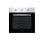 Horno eléctrico Cata SES 7104 X 78L Negro/Inox limpieza AquaSmart y 5 funciones