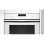 Horno eléctrico Balay 3CB5159B3 47L Cristal blanco con Aqualisis y Raíles Flex