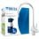 Sistema de filtración de agua Brita mypure P1 P1000 instalación bajo fregadero blanco azul