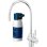 Sistema de filtración de agua Brita mypure P1 P1000 instalación bajo fregadero blanco azul
