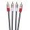 Câble RCA DCU Advance Tecnologic 30201030 2 x RCA Macho 2m Noir Rouge Blanc