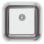 Fregadero CATA CBP 40-40 acero inoxidable encastrado bajo encimera 400x445 mm 1 seno