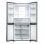 Frigorífico Haier Cube 83 Multipuerta 83cm 467L B Inox New Platinum