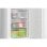 Réfrigérateur Bosch Série 4 Combi 186cm 363L C Blanc Zones Fresques