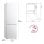 Frigorífico LG Combi 186cm 277L D Blanco Smart Inverter Linear Cooling Multi Air Flow LED