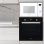 Horno Multifunción Edesa EOE-7040 BK 72L 60cm Limpieza Manual A Grill Negro