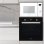 Horno Multifunción Edesa EOE-7040 BK 72L 60cm Limpieza Manual A Grill Negro