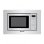 Microondas Brandt BMS6112X 17 Litros 1050W com Botões e Ecrã Incorporado