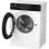 Lave-linge Beko BM3WFU3721W 7kg Carga Frontal 1200rpm A Noir/Blanc avec Technologie SteamCure