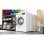 Lavadora carga frontal Bosch Serie 6 WUU28T68ES 9 kg 1400 rpm clase A blanca