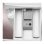 Lavadora Electrolux SensiCare 600 EFI6194O1B 9kg Carga Frontal 1400rpm A Branco com Vapor