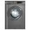 Lavadora Infiniton WM-D82DKE 8kg Carga Frontal 1200rpm D Acero Inoxidable Oscuro