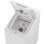 Lave-linge Candy TCA263D3-S 6kg Charge Supérieure 1200rpm Classe C Blanche avec Quick&Clean