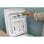 Lave-linge Candy TCA263D3-S 6kg Charge Supérieure 1200rpm Classe C Blanche avec Quick&Clean