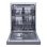 Lavavajillas Brandt DWF147DS 14 Serviços Classe D 47 dB Prata e Preto