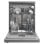 Lavavajillas Indesit IN2FE13DT9S 13 Serviços E Fast&Clean Push&Go