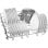 Lavavajillas Bosch Serie 4 SMH4HVX03E 14 Serviços Classe D com 46 dB e Home Connect