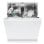 Lavavajillas Candy Rapido CI 3E53E0W 13 Cubiertos Integrable E Maxi-TUB y Motor Inverter