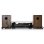 Tocadiscos Lenco LS-100WD Bluetooth Trazione Cinghia Vinile 33/45/78 RPM Rovere