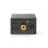 Nedis ACON2510BK Conversor de Áudio Digital para Analógico Coaxial/Toslink com Saída RCA e AUX