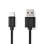 Câble USB Nedis CCGL60600BK10 1 m USB-A vers USB-C 2.0 Noir