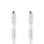 Câble Nedis CSGL40020WT30 3 m IEC Blanc