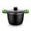 Olla BRA Prior A403924 6,8L Aluminio Antiadherente Negro 24cm Apta Inducción y Gas