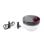 JATA AC57E Hachoir Manuel Noir, Transparent, Acier Inoxydable, 300ml