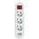 Steckdosenleiste DCU Advance Tecnologic 37400103 3 Steckplätze USB-A USB-C Schutz Schalter