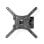 TV-Wandhalterung Nedis TVWM1430BK Neigbar Drehbar Schwarz 23"-55" 30kg