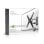 Support mural Premium-Line Nedis TVWM5530BK Aluminium léger inclinable/rotatif/giratoire
