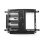 Nedis TVWM6550BK Supporto TV Parete 37 a 80" VESA 200x100 a 600x400 Max 50Kg