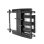 Nedis TVWM6550BK Supporto TV Parete 37 a 80" VESA 200x100 a 600x400 Max 50Kg