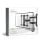 Nedis TVWM6550BK Supporto TV Parete 37 a 80" VESA 200x100 a 600x400 Max 50Kg