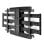 Soporte de Pared TV Nedis TVWM6551BK 37-80" Inclinable y Giratorio hasta 70kg 600x400mm Negro
