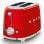 Torradeira Smeg TSF01RDEU 2 Rebanadas Vermelha Aço 950W 220-240VTorradeira Smeg TSF01RDEU 2 Rebanadas Vermelha Aço 950W 220-240V