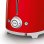 Torradeira Smeg TSF01RDEU 2 Rebanadas Vermelha Aço 950W 220-240VTorradeira Smeg TSF01RDEU 2 Rebanadas Vermelha Aço 950W 220-240V