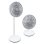 Ventilador de Pie y Sobremesa S&P ARTIC WIND 300 DC 35W 15 Velocidades Motor DC Silencioso con Mando y Temporizador