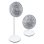 Ventilador de Pie y Sobremesa S&P ARTIC WIND 300 DC 35W 15 Velocidades Motor DC Silencioso con Mando y Temporizador