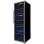 Vinoteca Infiniton WFL-284 140 botellas Negra Tri-Zona LED Baldas Regulables Ventilación Metálica