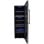 Vinoteca Infiniton WFL-284 140 botellas Negra Tri-Zona LED Baldas Regulables Ventilación Metálica