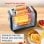 Tostador Moulinex LT5S0DE0 Negro Acero Inoxidable 2 Rebanadas 1200W Giratorio