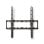 Support de Mur Nedis TVWM1131BK Inclinable 55" Noir Acier 0-20°