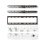 Support de Mur Nedis TVWM1131BK Inclinable 55" Noir Acier 0-20°